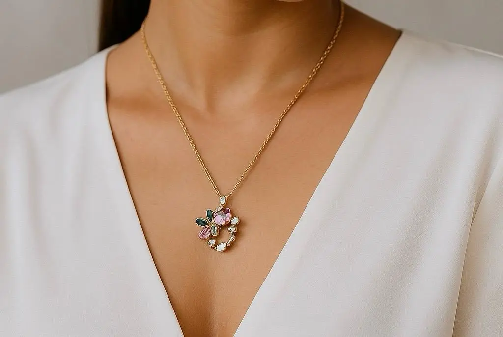 Blossom Radiance Pendant Necklace