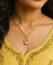 Pink Drop Pendent