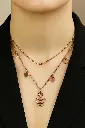 Flutter Heart Layered Necklace
