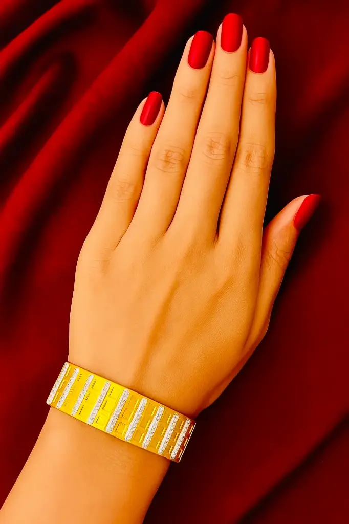 Royal Mosaic Gold Bracelet