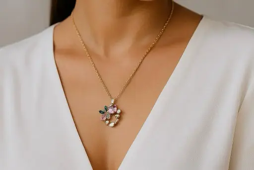 [SM-4] Blossom Radiance Pendant Necklace