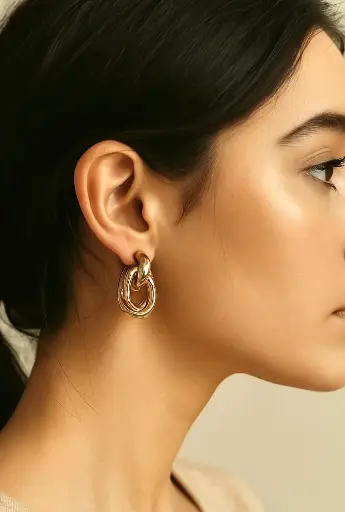 [SM-40] The Infinity Link Earrings