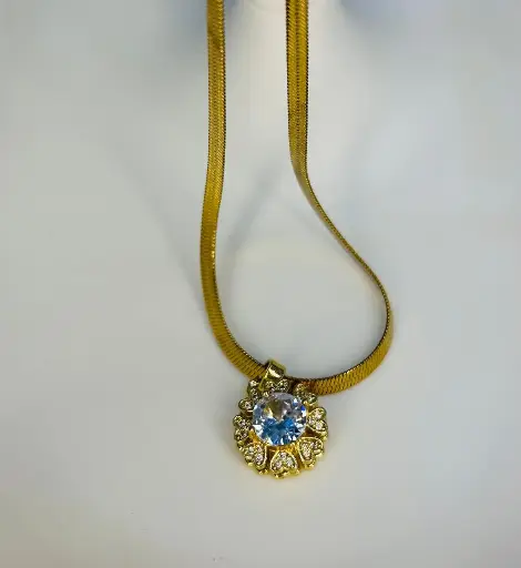 [SM-46] Shaworas Regal Bloom Pendant Necklace