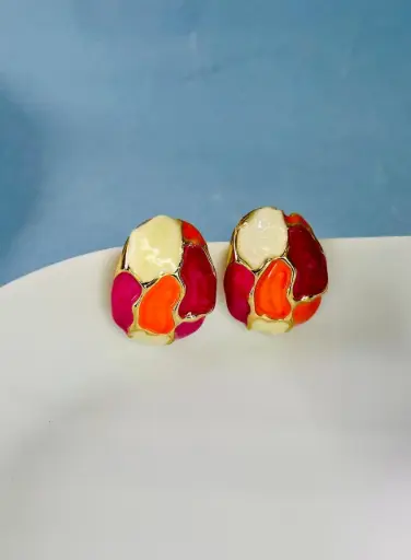 [SM-7] Colour Pop Stud Earrings