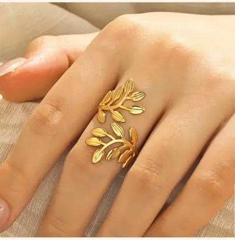 [SM- 49] leaf Ring